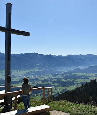 Ausblick vom Ofterschwanger Horn