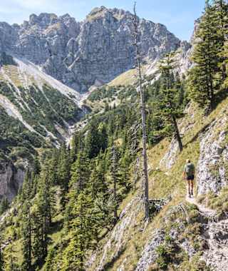 Wanderung zum Oberen Soiernhaus von Krün