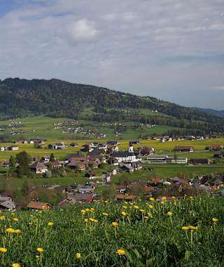 Blick auf Andelsbuch
