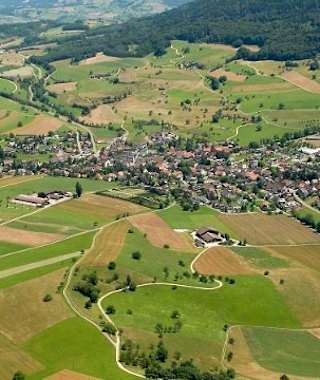 Wegenstetten von oben