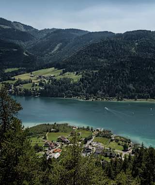 Blick auf den Weißensee