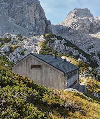 Die Welserhütte im Toten Gebirge