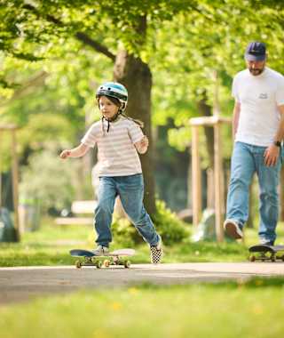 Unterwegs im Wiener Prater