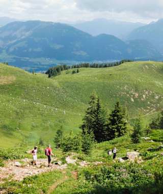 Unterwegs am Fieberbrunner Höhenweg