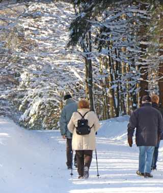 Winterwanderung rund um den Hochberg