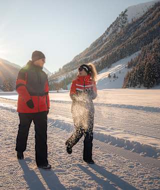Winterwanderweg von Ischgl nach Mathon