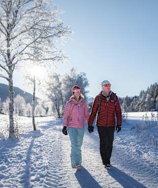 Winterwandern in der Region Seefeld