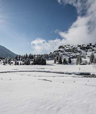 Das weite Hochtal von Bargis