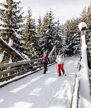 Winterwanderung bei Davos