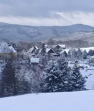 Blick auf Hinterhermsdorf