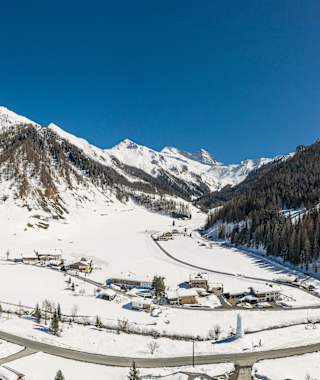 Panoramablick auf Schmirn