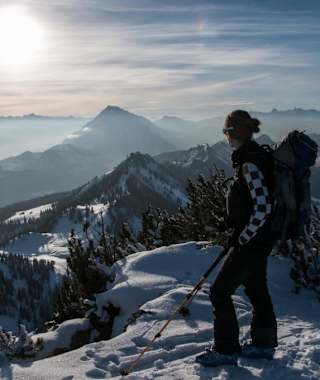Am Gipfel des Raidling (1912m) mit Blick ins Ennstal