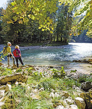 Beeindruckendes Natturerlebnis in der Ammerschlucht zwischen Peiting und Rottenbuch