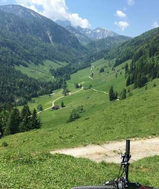 Blick Gwirchtalm ins Habersauertal