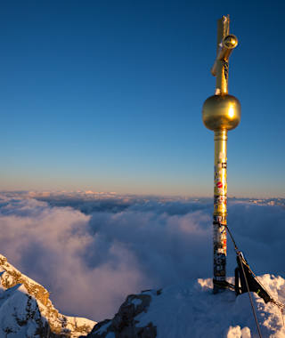 Gipfel der Zugspitze