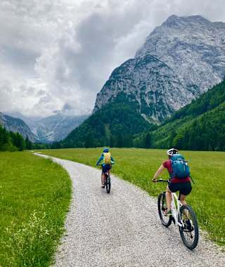 Mit dem Mountainbike zur Gramai Alm