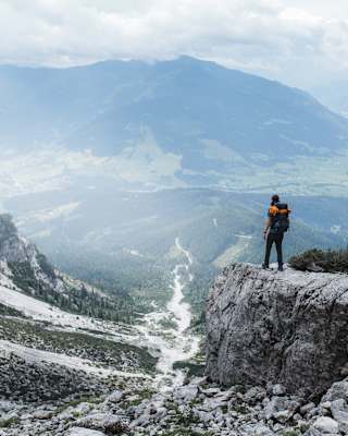 Alpenüberquerung Aussicht