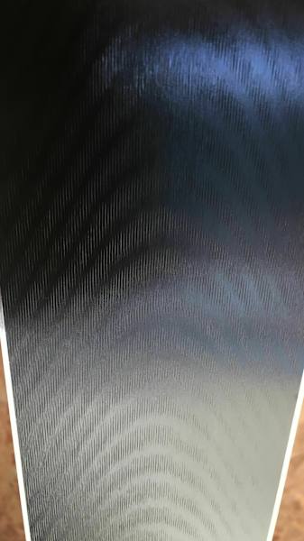 Skiservice: Belagsstruktur – Bogenstruktur