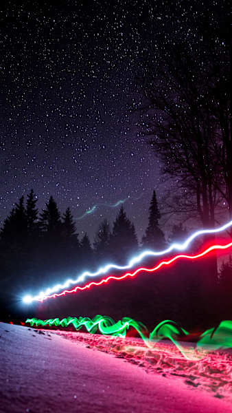 Nacht-Skitour in den Gutensteiner Alpen