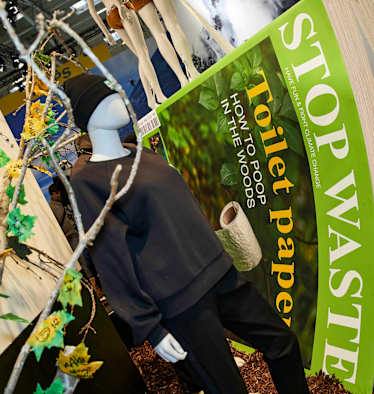 Stichwort Nachhaltigkeit: Die ISPO gab sich dieses Jahr sehr „grün“