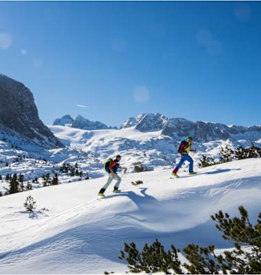 Skitouren-Gehen am Dachstein