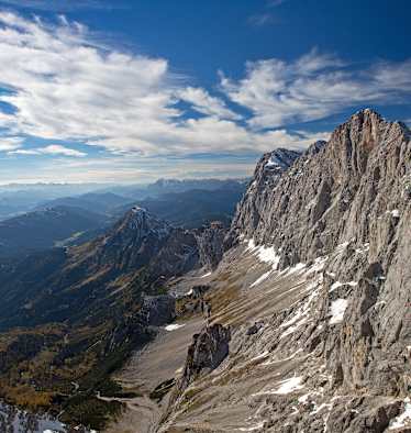 Dachsteingebirge mit der Südwand