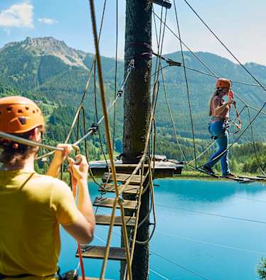 Die Gegend bietet aufregende Abenteuer inmitten der Natur.