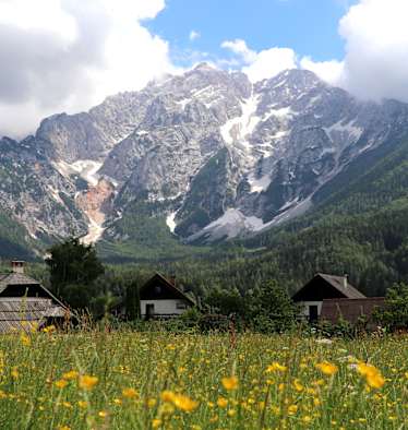 Bergsteigerdorf Jezersko 