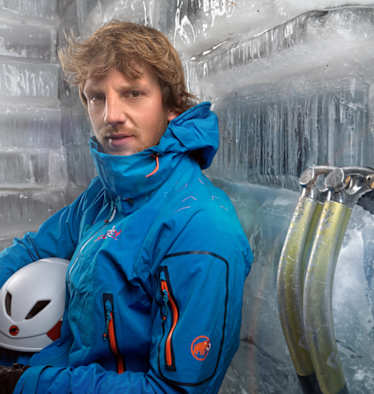 Peter Ortner Eisklettern