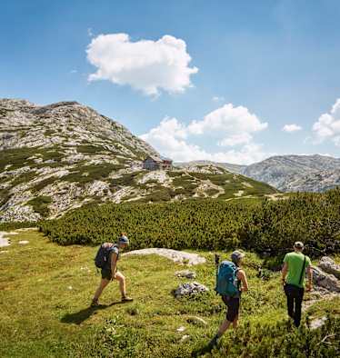 Wanderer im Tennengebirge