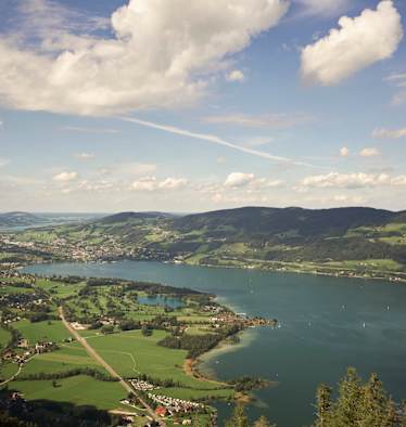 Blick auf den Mondsee