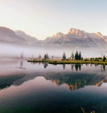 Mystisch - der Almsee bei Grünau