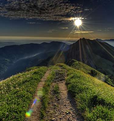 24h Trophy: Langzeitwandern bei Oberstaufen im Allgäu