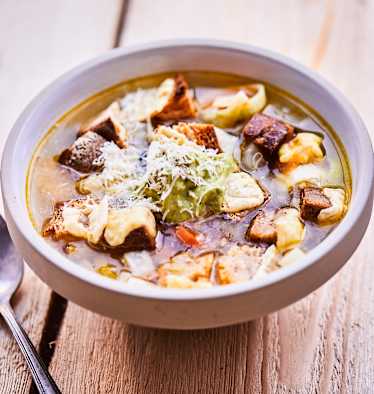 Rezept: Bayerische Brotsuppe
