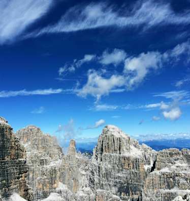 Ferrata Brentari im Trentino