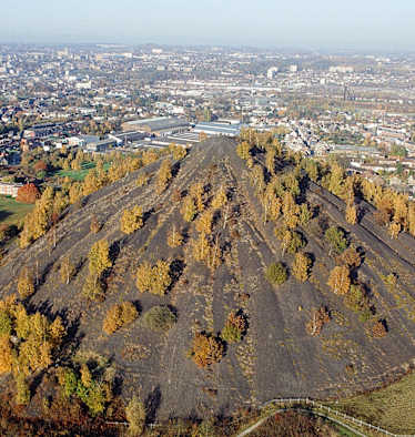 Sentier des Terrils in Belgien