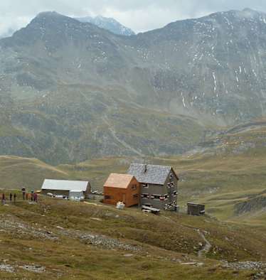 Salmhütte Zubau