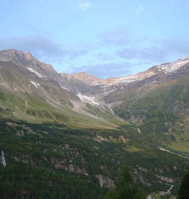 Raurisertal in den Hohen Tauern in Salzburg