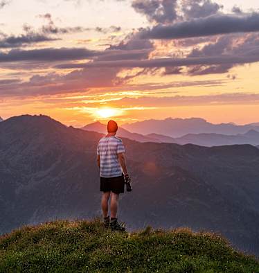 Stefan Ringler Sonnenaufgang Sonnenuntergang Berge