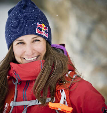 Nadine Wallner ist Freeride Doppel-Weltmeisterin und lebt für die Berge