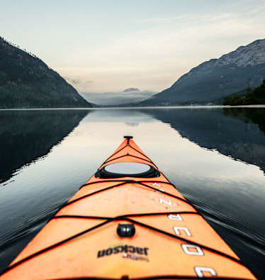 Seekajak am Grundlsee