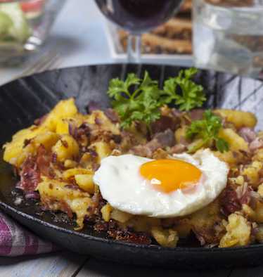 Bergsteiger-Gröstl Rezept