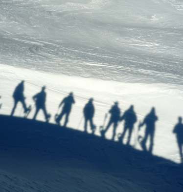 Schneeschuhtour Alpenverein Edelweiß