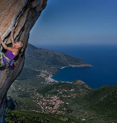 Angy Eiter Klettern Kyparissi