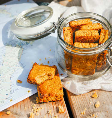 Outdoor-Rezept: Haferriegel mit Aprikosen