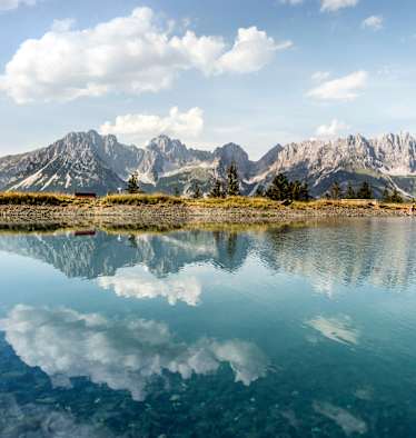 Astbergsee und Wilder Kaiser in Tirol