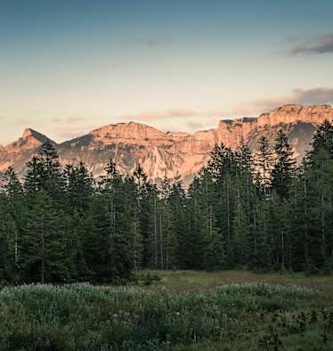 Alpenglühen Loser Wetterregel