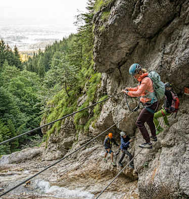 Rotschitza-Klamm-Klettersteig