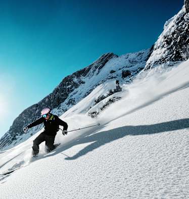 Telemarken Alpspitze in Bayern