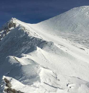 Die Südwestflanke des 2.197 m hohen Scheiblingstein in den Haller Mauern, Oberösterreich 